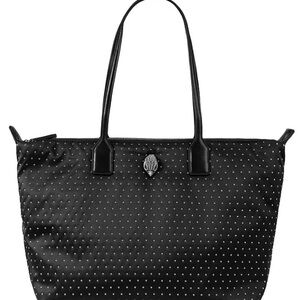 Kurt Geiger London Large Black Studded Shopper Tote